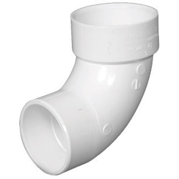 Charlotte Pipe And Foundry Charlotte Pipe Schedule 40 2 in. Hub X 2 in. D Spigot PVC 90 Degree Street Elbow 1 pk PVC003021000 - main